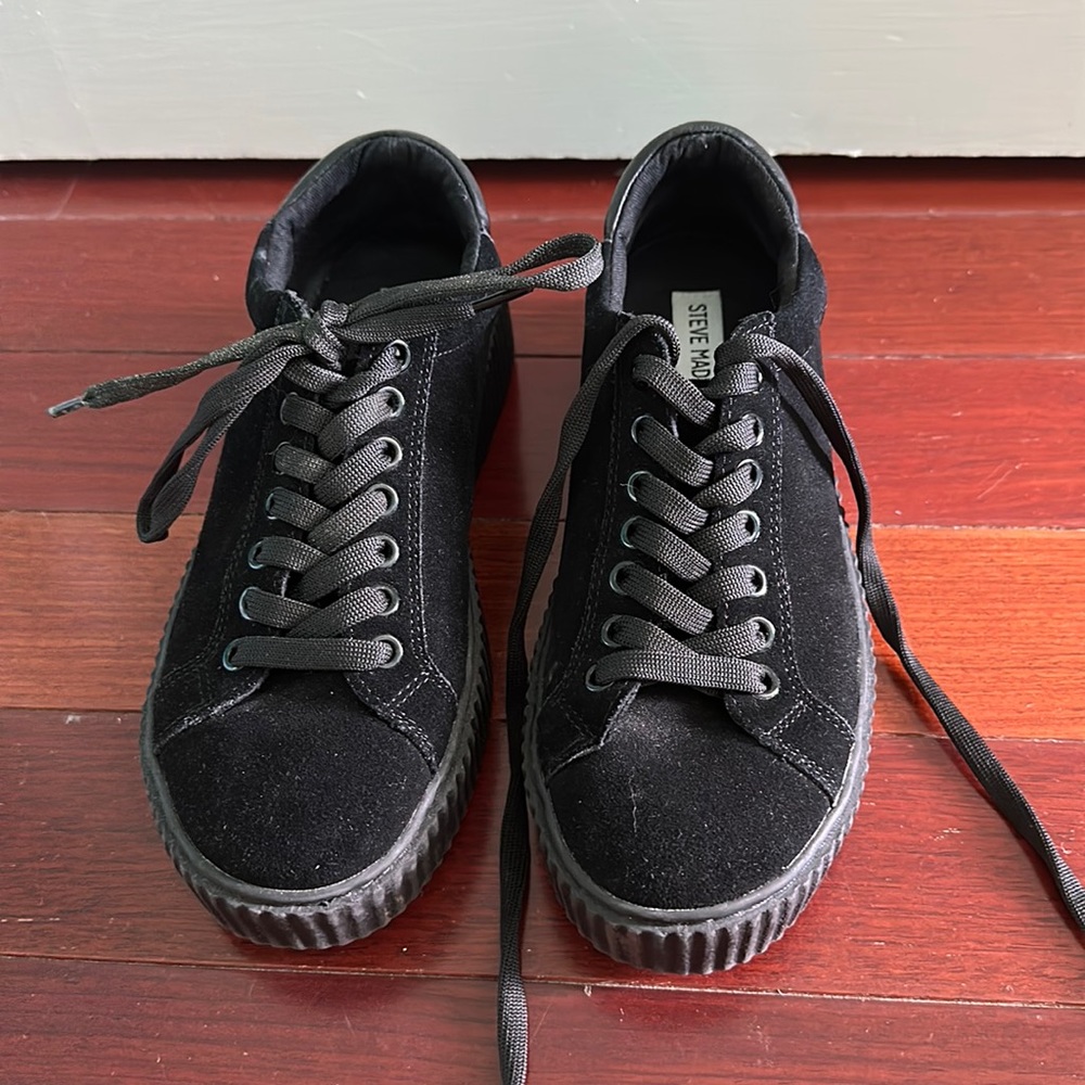 Steve Madden Black womens shoes size 7